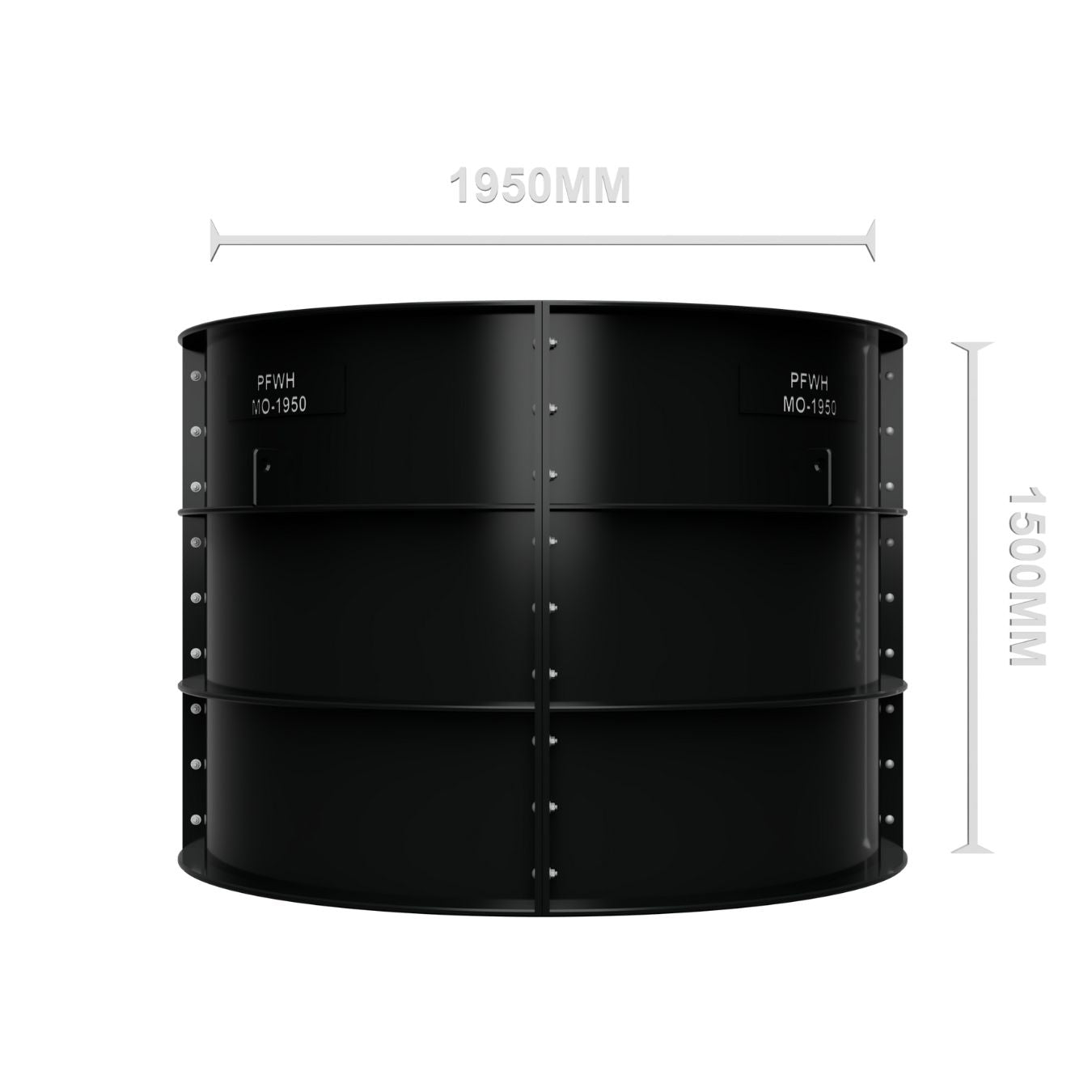 HDPE Outer Manhole Form Bundle