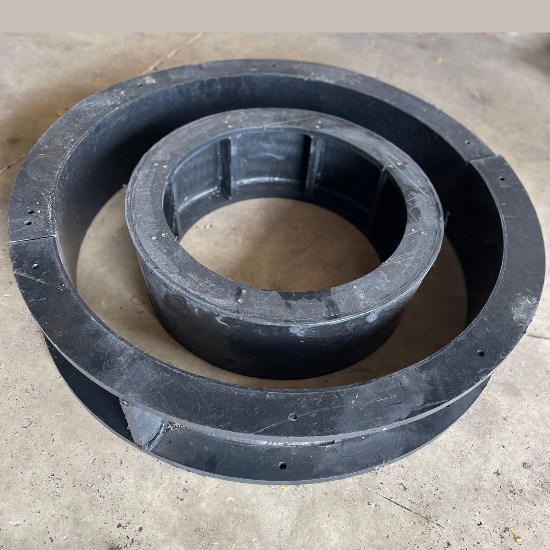 HDPE Inner & Outer Neck RIngs – Plastic Formwork Hire